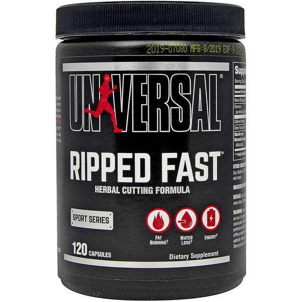 UNIVERSAL RIPPED FAST 120 CAPSULES