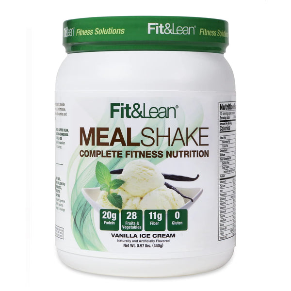 FIT & LEAN PROTEIN FAT BRUNING MEAL REPLACEMENT VANILLA ICE