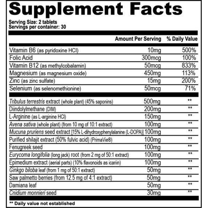 GAT TESTROL ORIGNAL 60 TABLETS