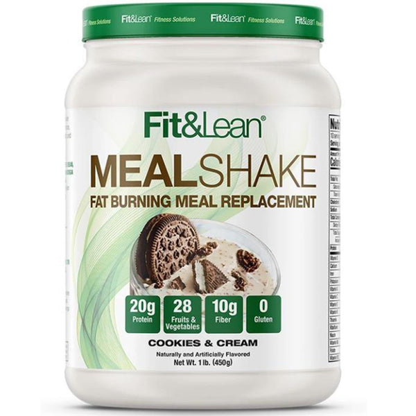 Fit & Lean Protein Fat Burning Meal Replacement Cookies and Cream