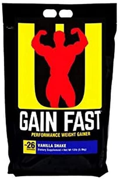 UNIVERSAL NUTRITION GAIN FAST VANILLA13LB BAG (26 SERV)