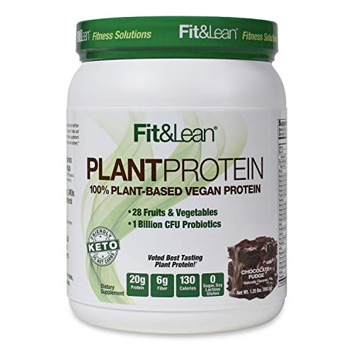 FIT & LEAN PLANT PROTEIN CHOCOLATE FUDGE