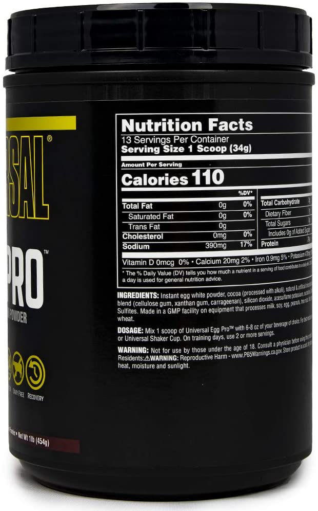 UNIVERSAL NUTRITION EGG PROTEIN 1LB CHOCOLATE