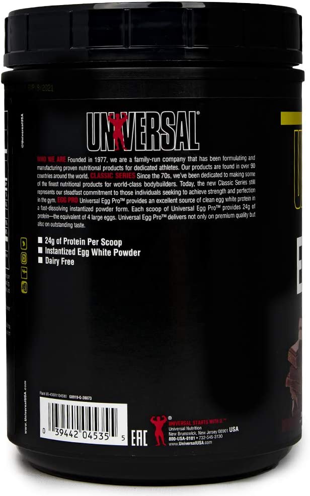 UNIVERSAL NUTRITION EGG PROTEIN 1LB CHOCOLATE