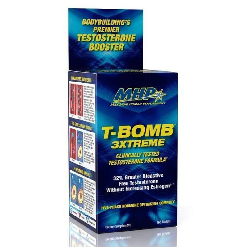 MHP T-BOMB 3XTREME CLINICAL STRENGTH 168CT