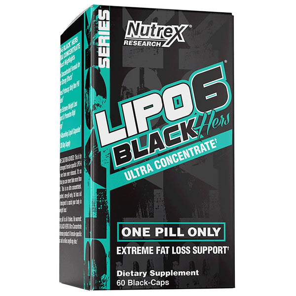 NUTREX- LIPO 6 BLACK HERS UC 60 LIQUID CAPSULES - 60SV