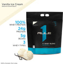 RULE1 WHEY PROTEIN 10LBS VANILLA ICE CREAM