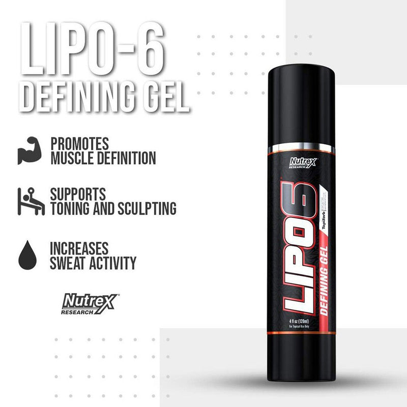 NUTREX- LIPO 6 DEFINING GEL 4OZ