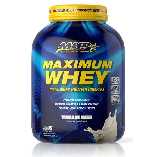 MHP MAXIMUM WHEY VANILLA ICE CREAME 5LB