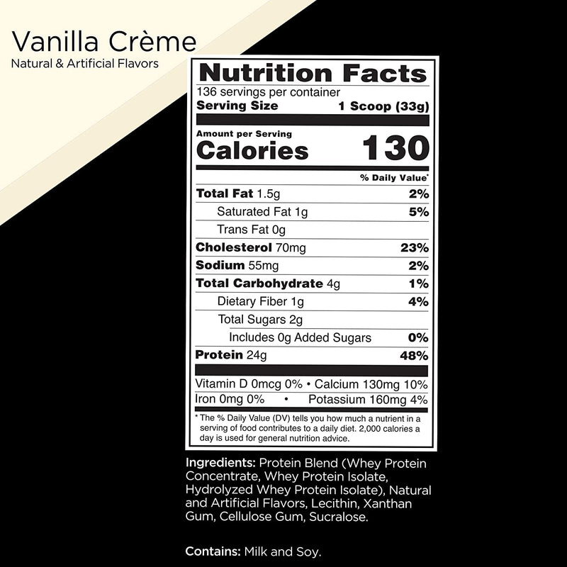 RULE1 WHEY PROTEIN 10LBS VANILLA ICE CREAM