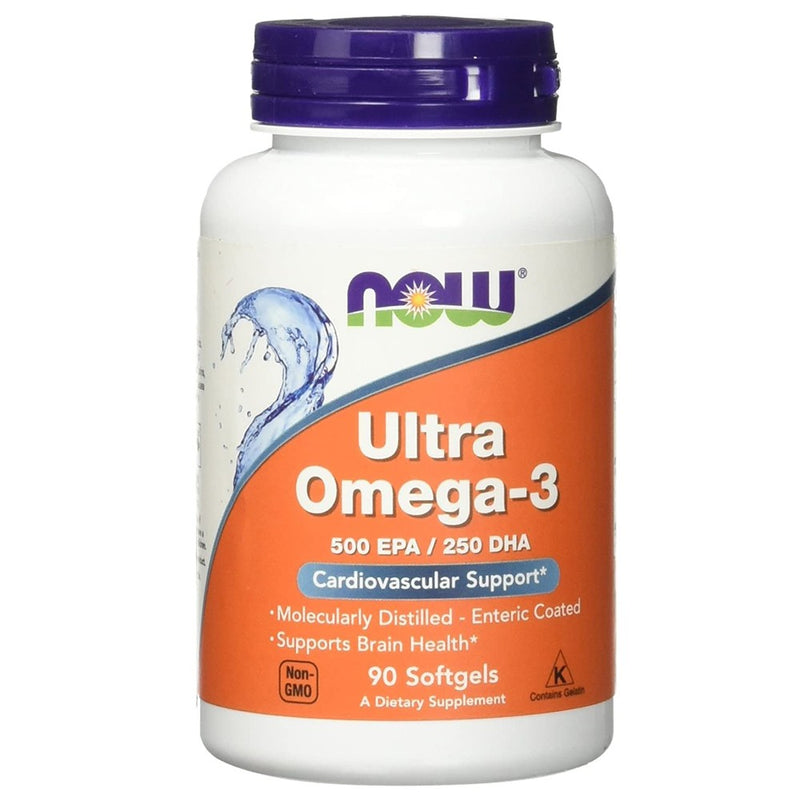 NOW FOOD ULTRA OMEGA 3 FISH OIL 90 SGELS