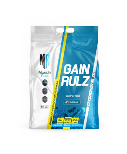 MUSCLE RULZ GAIN RULZ MASS GAINER - Chocolate