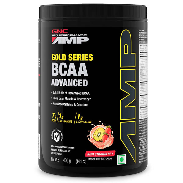 GNC AMP Gold Series BCAA Advanced- Kiwi Strawberry