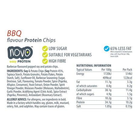 Novo Protein Chips BBQ