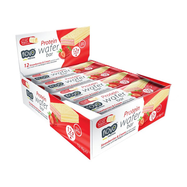 Novo Protein Wafer - Strawberries & Cream