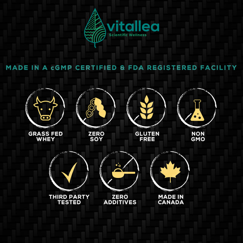 Vitallea New Zealand Whey Isolate - 30 Servings